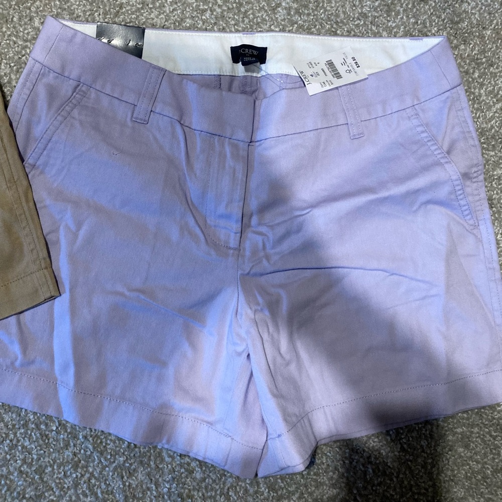 New J.Crew 5” shorts in multiple colors size 6